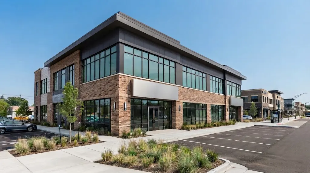 Commercial office build-out under construction in Summerville, SC